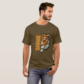 コヨーテブラウンTシャツ Tシャツ (正面フル)