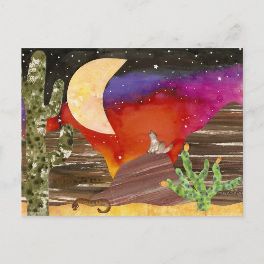 コヨーテムーンナイトソング ポストカード (正面)