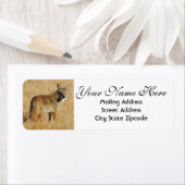 コヨーテ差出人住所 ラベル (インサイチュ)