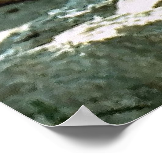 コヨーテ愛好家への贈り物 ポスター (角)