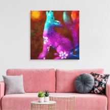 コヨーテ抽象芸術アートサグアーロカボスデザートブラウン