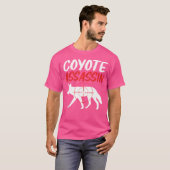 コヨーテ狩り恋人コヨーテアサシンハンター Tシャツ (正面フル)