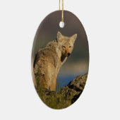 コヨーテ セラミックオーナメント (右)