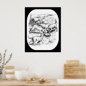 コヨーテ・パップ ポスター (キッチン)