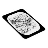 コヨーテ・パップ マグネット (右側)