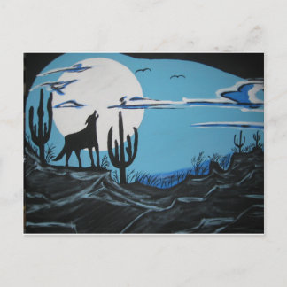 コヨーテ ポストカード