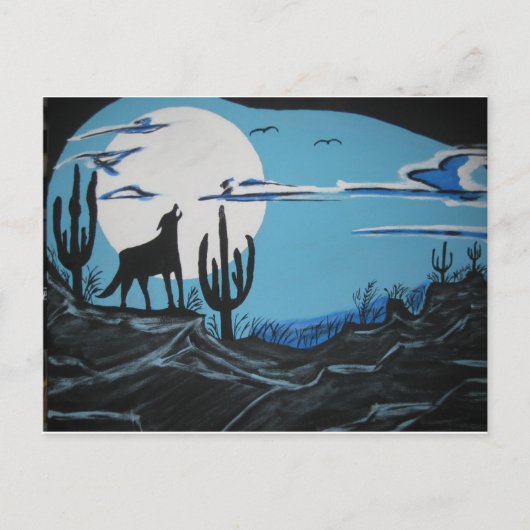 コヨーテ ポストカード (正面)