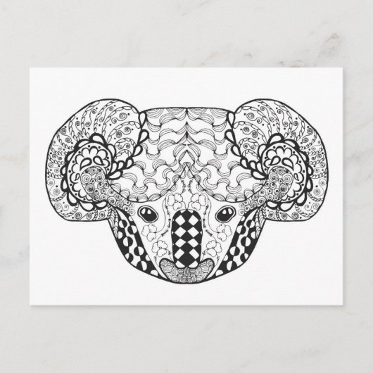 コラインスパイアベア ポストカード (正面)