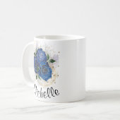 コラガーリーージ – midnight blue カスタム mug コーヒーマグカップ (正面左)