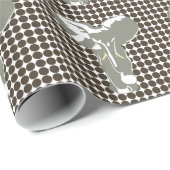 コラサファリドットポップ・アートのウィズアートエレファント ラッピングペーパー (ロールコーナー)