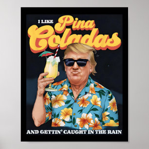 コラダスドナルドトランプサマーバケーションハワイビーチ ポスター