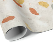 コラッツォ色の赤と緑とコンcrの黄色 ラッピングペーパー (ロールコーナー)