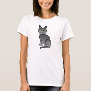 コラット 猫 かわいい カートゥーン イラスト Tシャツ