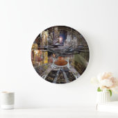 コラップ未来都市 ラージ壁時計 (ホーム)