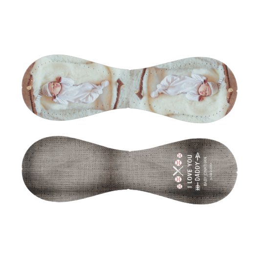 コラパーソナライズされたージュ野球父の日 野球ボール (パネル)