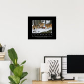 コラボレーション民主化ポスター ポスター (ホームオフィス)