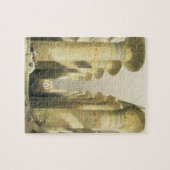 コラムの大広間、Karnaの中央道 ジグソーパズル (横)