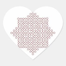 コラムアート#1 ハートシール