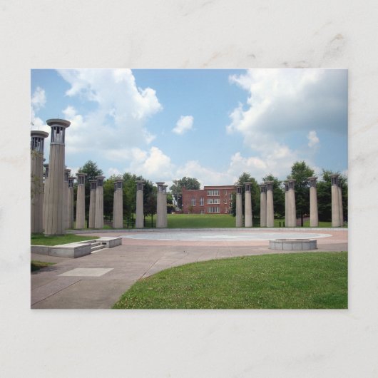 コラムサークル&ベルビセンニアルモールポストカード ポストカード (正面)