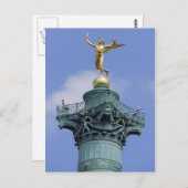 コラムドゥラバスティルパリ ポストカード (正面/裏面)