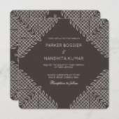 コラム結婚式招待状 招待状 (正面/裏面)