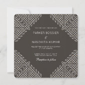 コラム結婚式招待状 招待状 (正面)