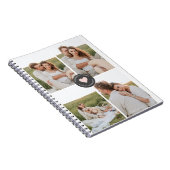 コラモダンージュ家パーソナライズされた族写真ギフト ノートブック (右側)