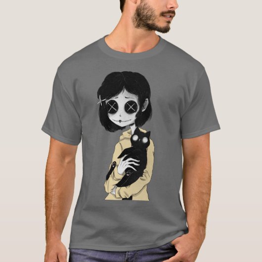 コララインのユーモア Tシャツ (正面)