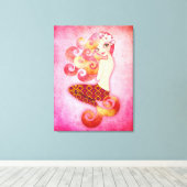 コラリンキャンバスプリントストレッチキャンバスのウォールアート キャンバスプリント (インサイチュ (ウッドフロア))