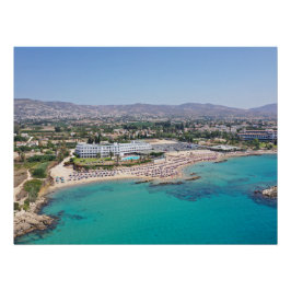 コラリービーチパホス,キプロス ポスター