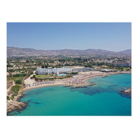 コラリービーチパホス，キプロス ポスター (正面)