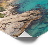 コラリービーチパホス，キプロス ポスター (コーナー)