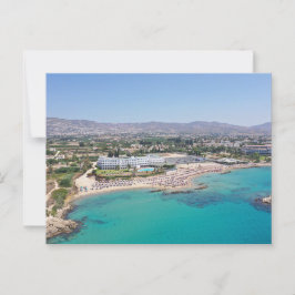 コラリービーチパホス，キプロス ポストカード