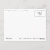 コラレジョデザートロードポストカード ポストカード (裏面)