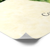 コラレッドインカハミングバードアートプリント ポスター (角)