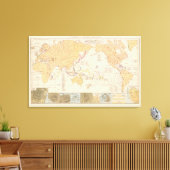 コラレニンセン地図 キャンバスプリント (インサイチュ (リビング))
