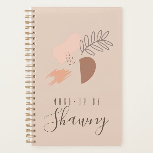 コラージアーストーンメイクアップアーティストサロン美しい プランナー手帳 (正面)