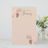 コラージアーストーンメイクアップアーティストサロン美しい 便箋 (スタンド正面)