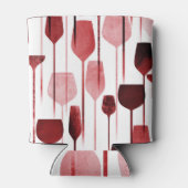 コラージアート：パーティードリンクのパターン。 缶クーラー (裏面)