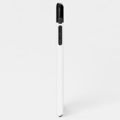 コラージカップル写真&ラブリーロマンチック引用文 iPhoneケース (左側)