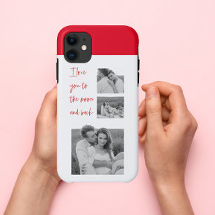 コラージカップル写真&ロマンチックな引用文愛You Cas iPhone 11 ケース