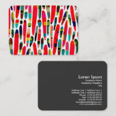 コラージドカラースプラッシュ150222 名刺 (正面/裏面)