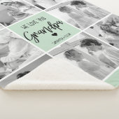 コラージフォトグラン最高のパーテルミントギフト シェルパブランケット (3/4)