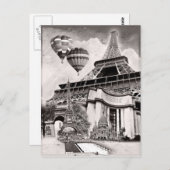 コラージフランスのv1 ポストカード (正面/裏面)