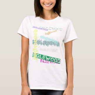 コラージュによって合われるベビードール Tシャツ