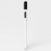 コラージュのカップルの写真とハグとキスフレーズの愛 iPhoneケース (右側)