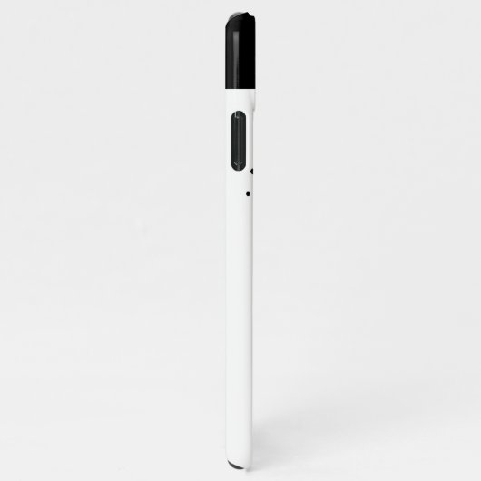 コラージュのカップルの写真とハグとキスフレーズの愛 iPhoneケース (右側)