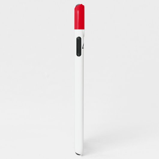 コラージュのカップルの写真とロマンチックな引用文を月に iPhoneケース (右側)