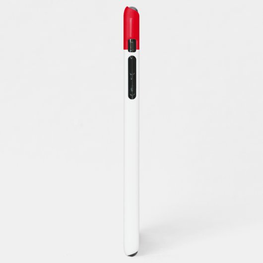 コラージュのカップルの写真とロマンチックな引用文を月に iPhoneケース (左側)