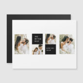 コラージュのカップルの写真 |バレンタインギフト (正面/裏面)